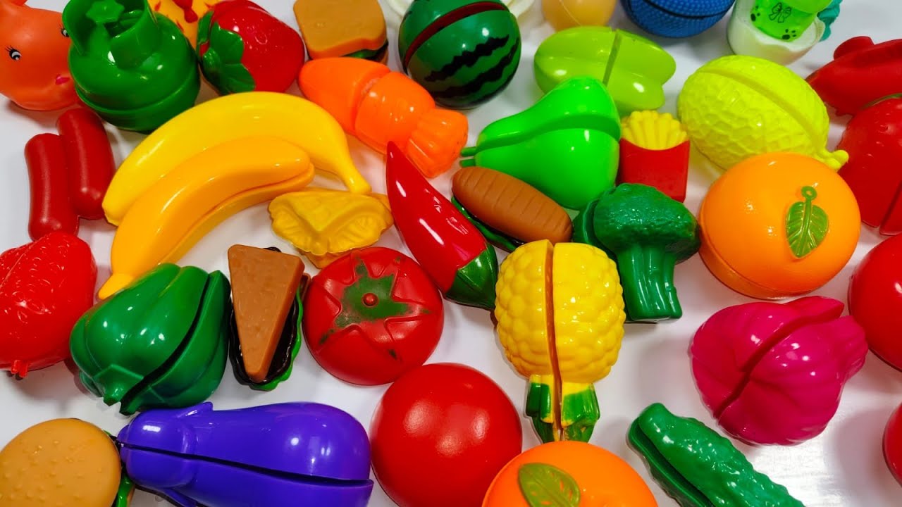 Satisfying Video: Cutting ALL The Fruits! 🍌🍐 ASMR Squishy Sounds