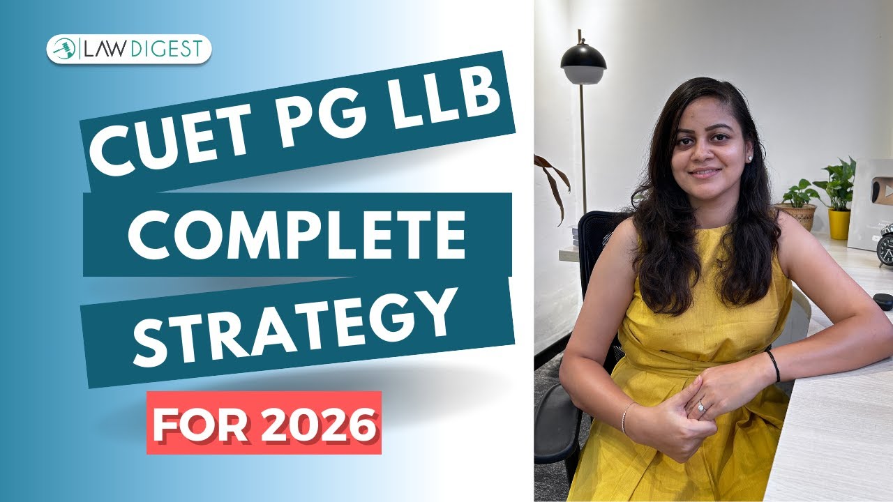 Полная стратегия подготовки к экзамену CUET PG LLB 2026 | Начните учиться так: