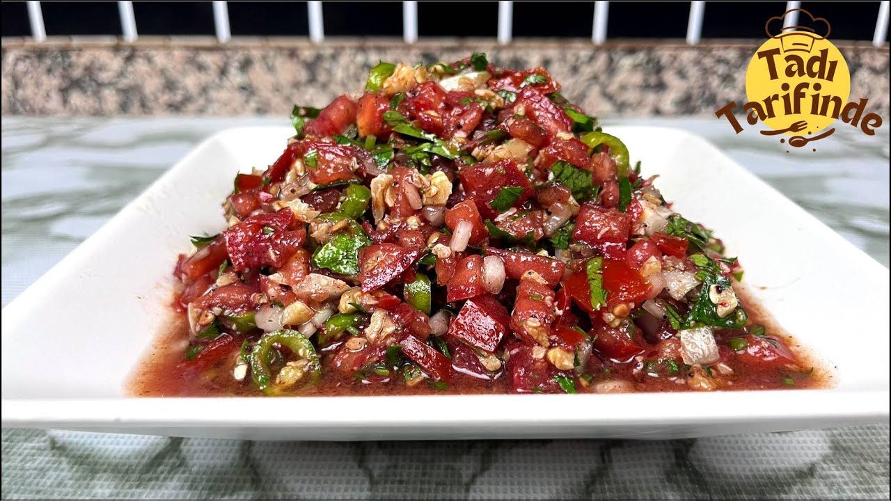 Gavurdağı Salatası Tarifi 🥗 | En Lezzetlisi Böyle Yapılır! 😋