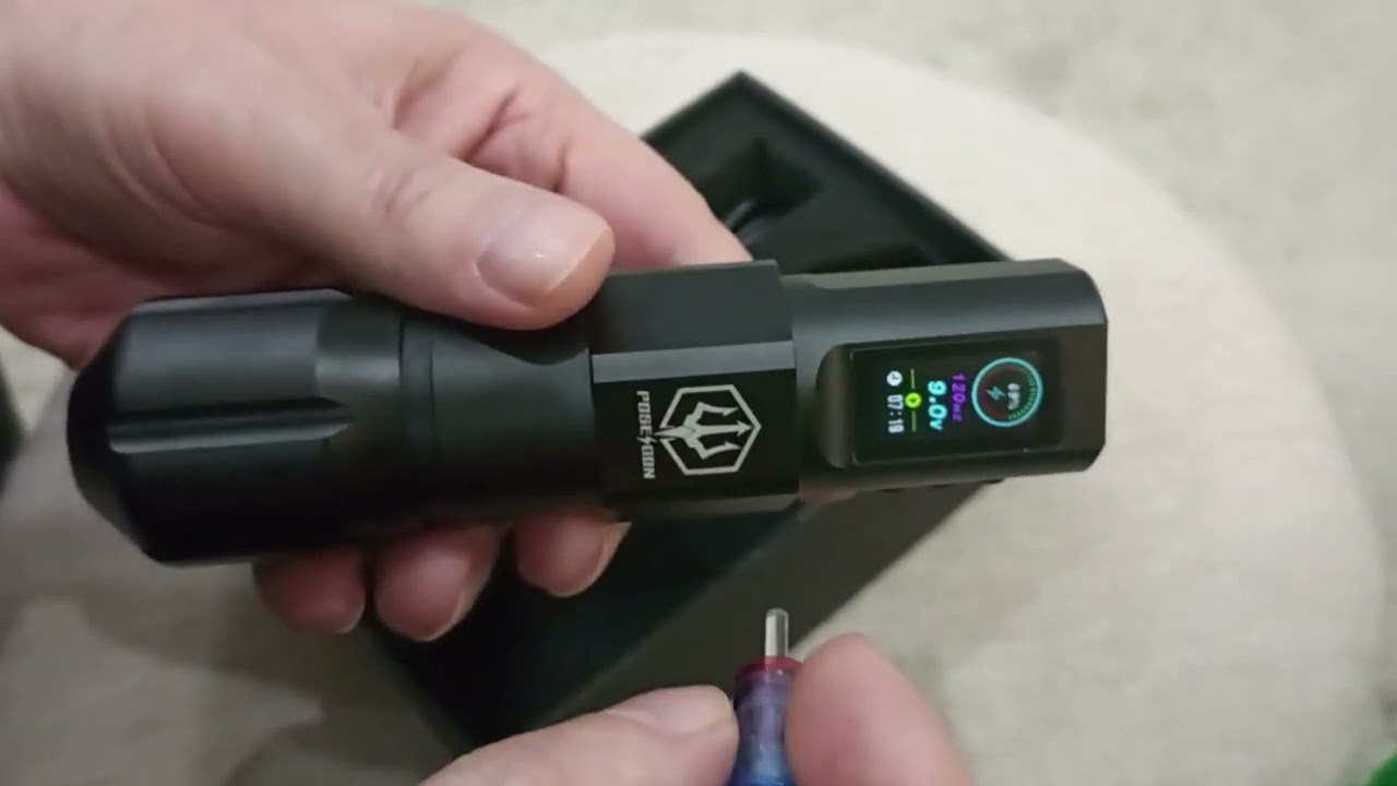 Mostrando a nova pen tattoo Poseidon wireless
