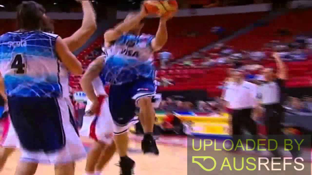 Correctable Errors - FIBA officials correct the wrong free throw shooter