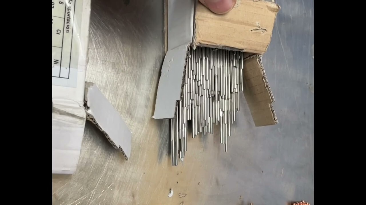 Varillas de aportación tig para acero inoxidable y acero al carbono