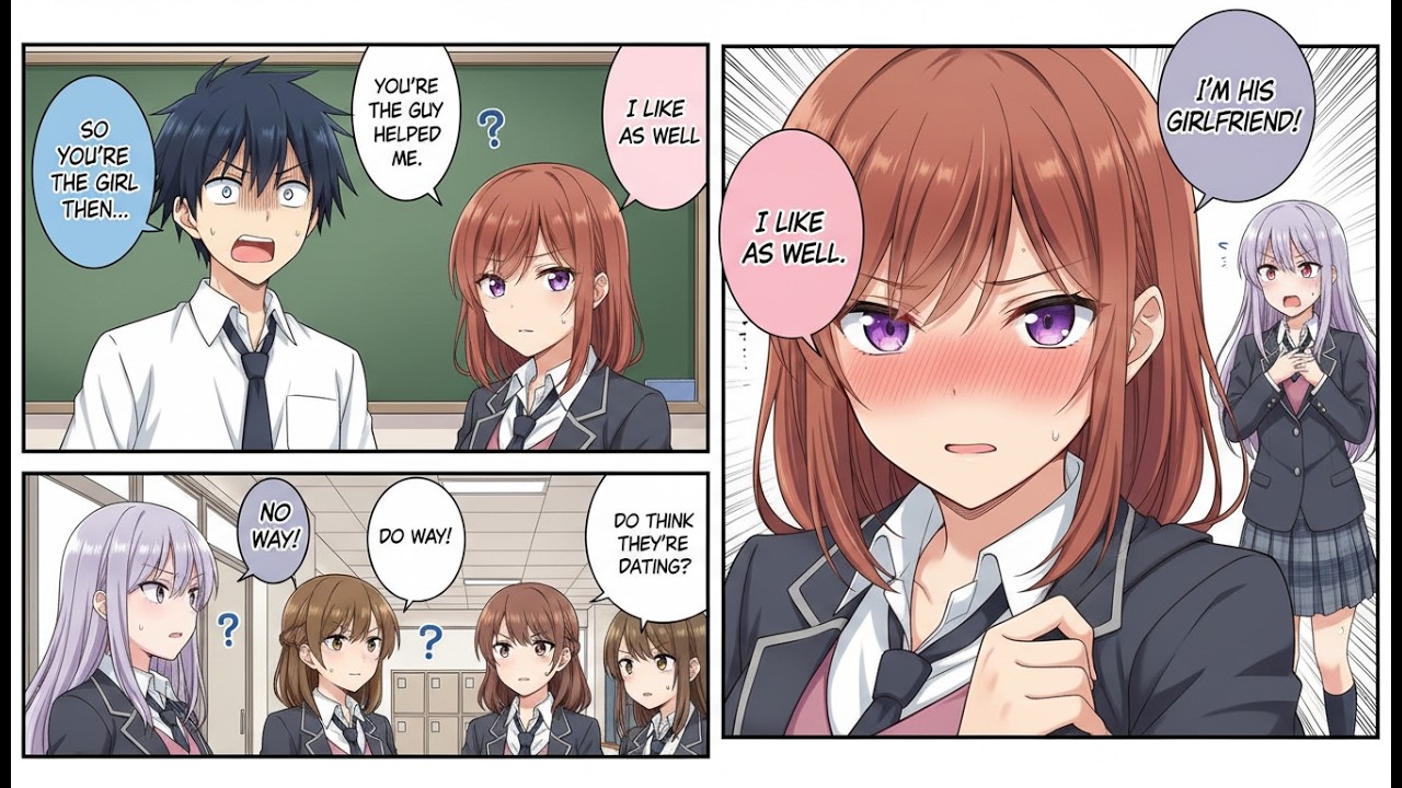 [Manga Dub] I Saved a Girl From Some Guys… The Next Day She Became My New Classmate! | School RomCom