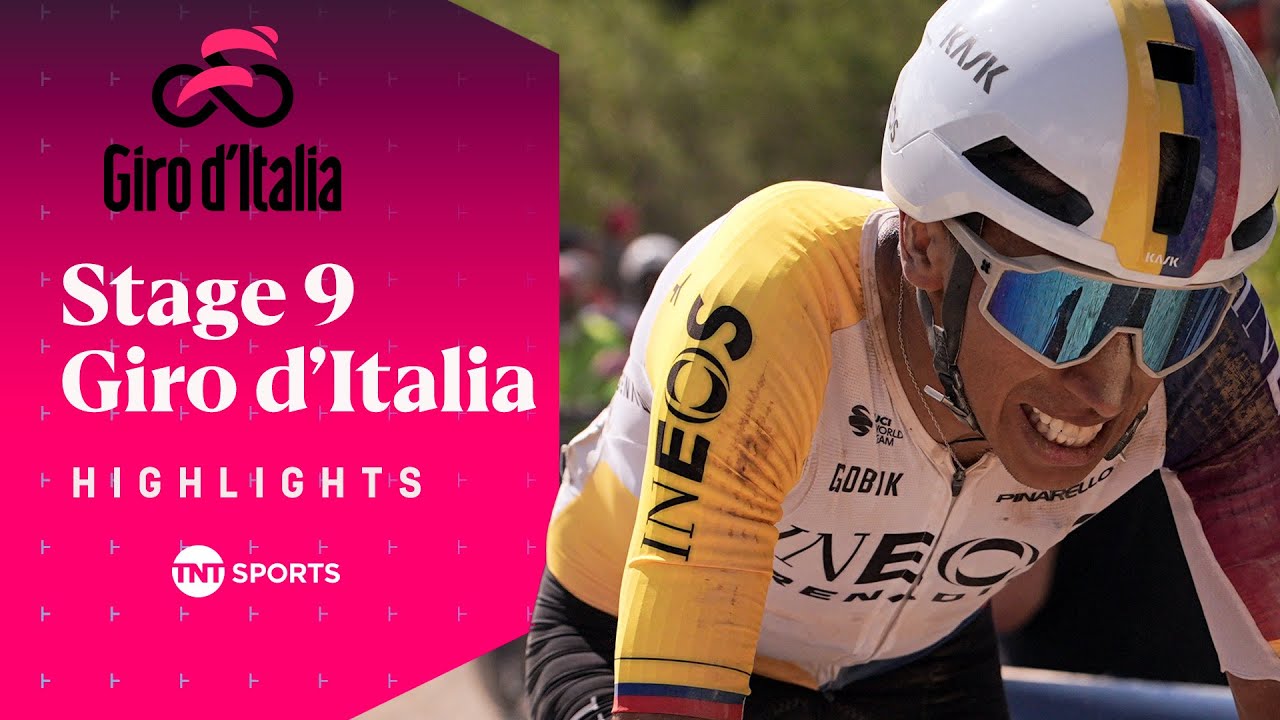 SUPER BATTLE OVER THE GRAVEL! 🔥 | Men's Giro d'Italia Stage 9 Race Highlights | TNT Sports Cycling