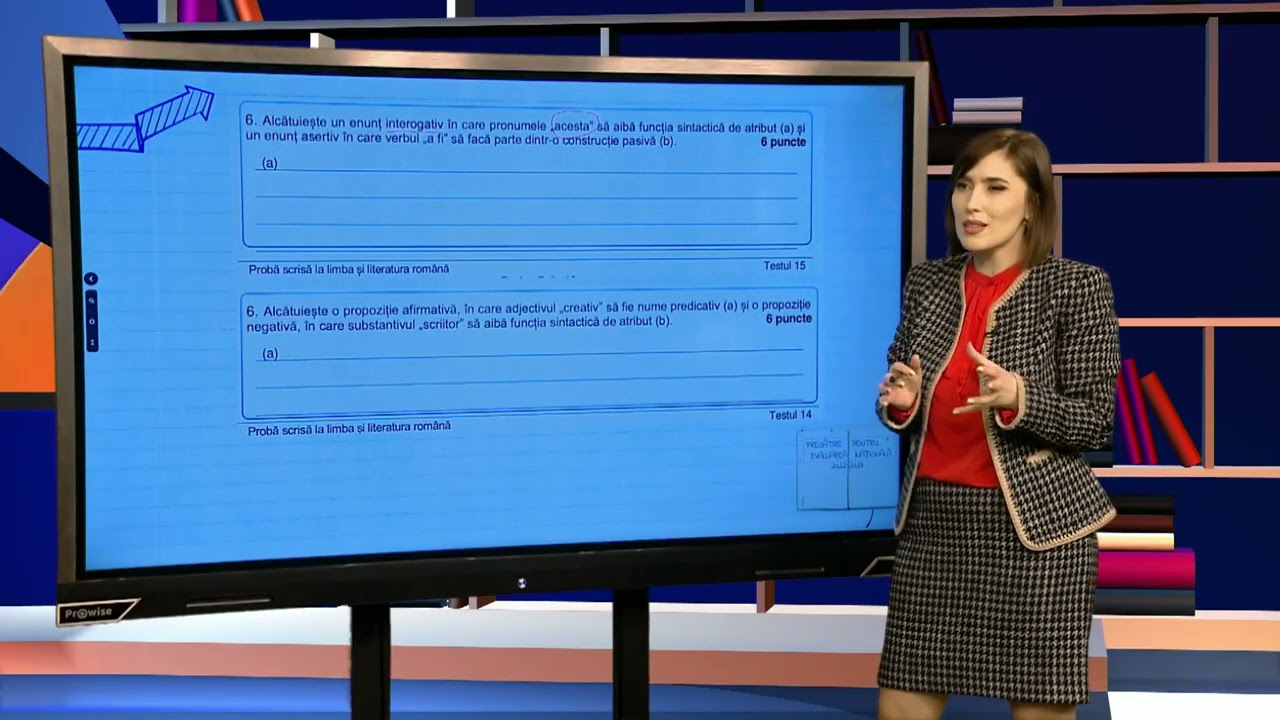 TeleŞcoala: Limba şi literatura română clasa a VIII-a – Atributul. Apoziţia (@TVR2)