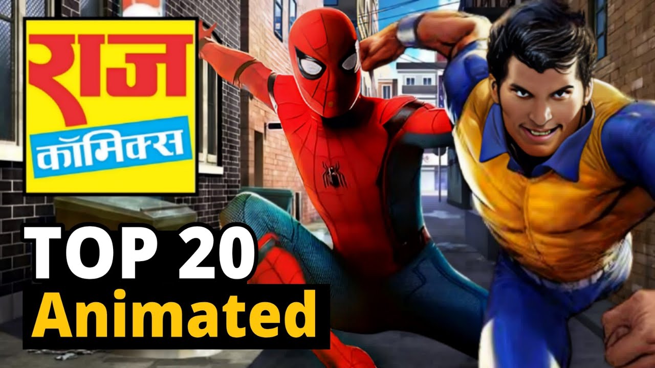 Top 20 - Animated Series of Raj Comics