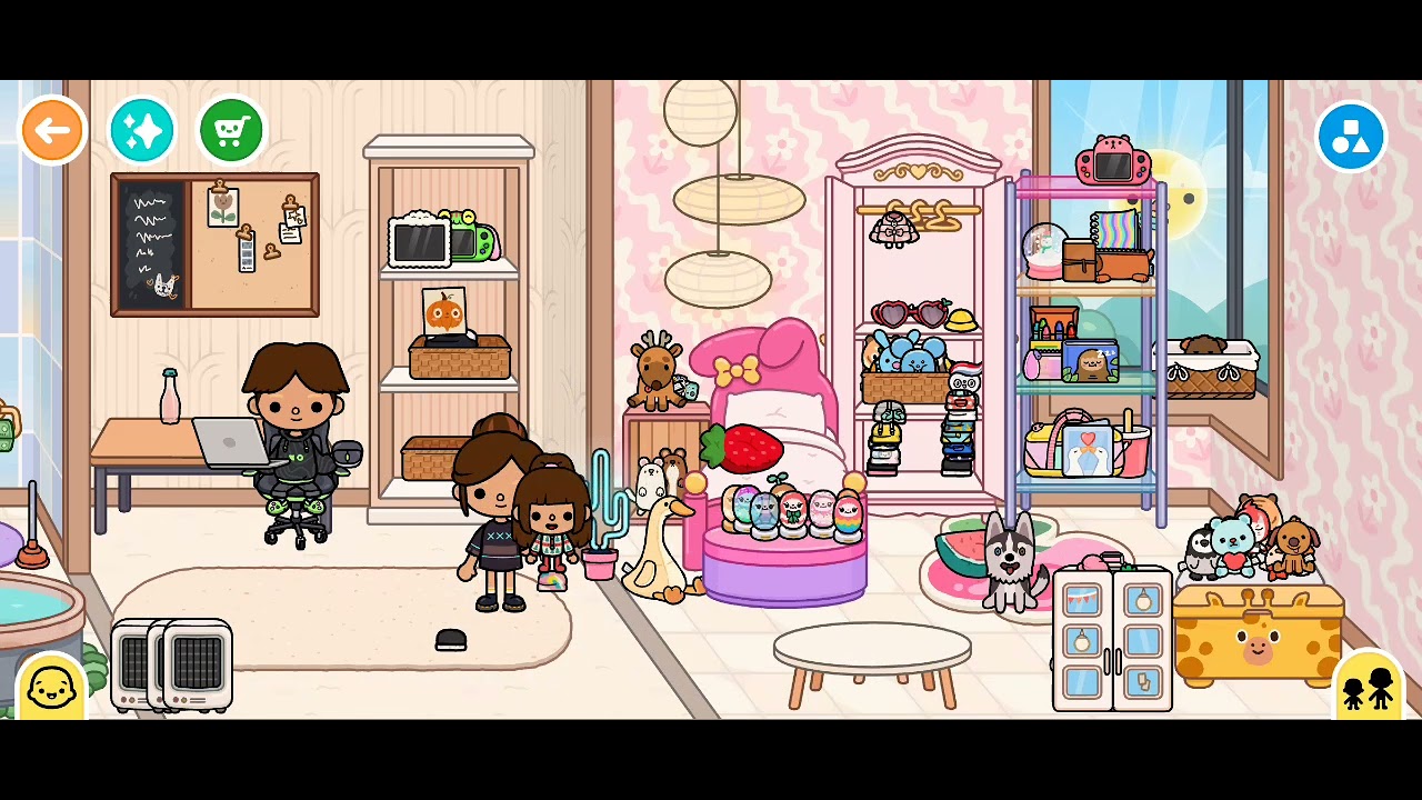 Тока бока рум тур по дому и уборка в доме