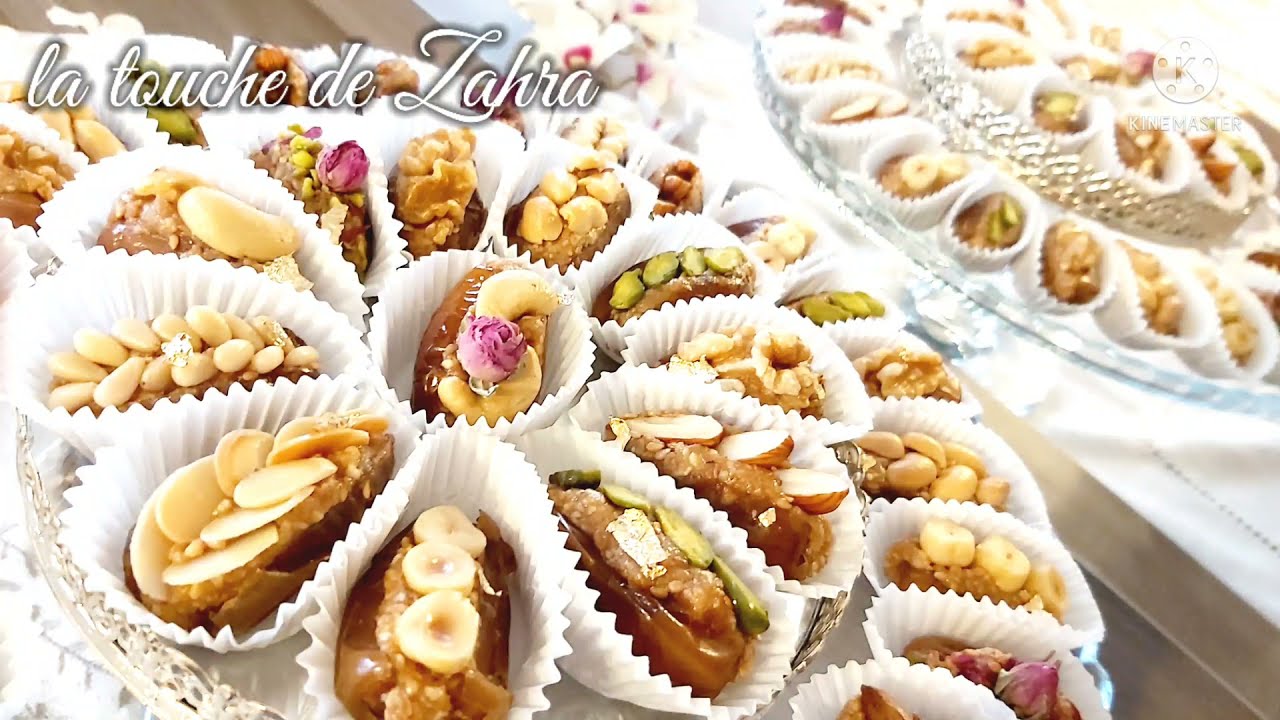 dattes fourrées/تمر محشي/دقلة محشية بطريقة احترافية حشوة اقتصادية وشكل راقي وأنيق