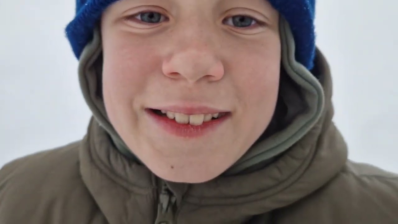 We hebben een iglo gemaakt 🔥 