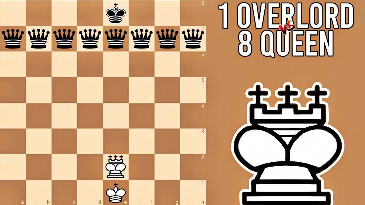 How many OVERLORD are needed to defeat 8 QUEEN ? 