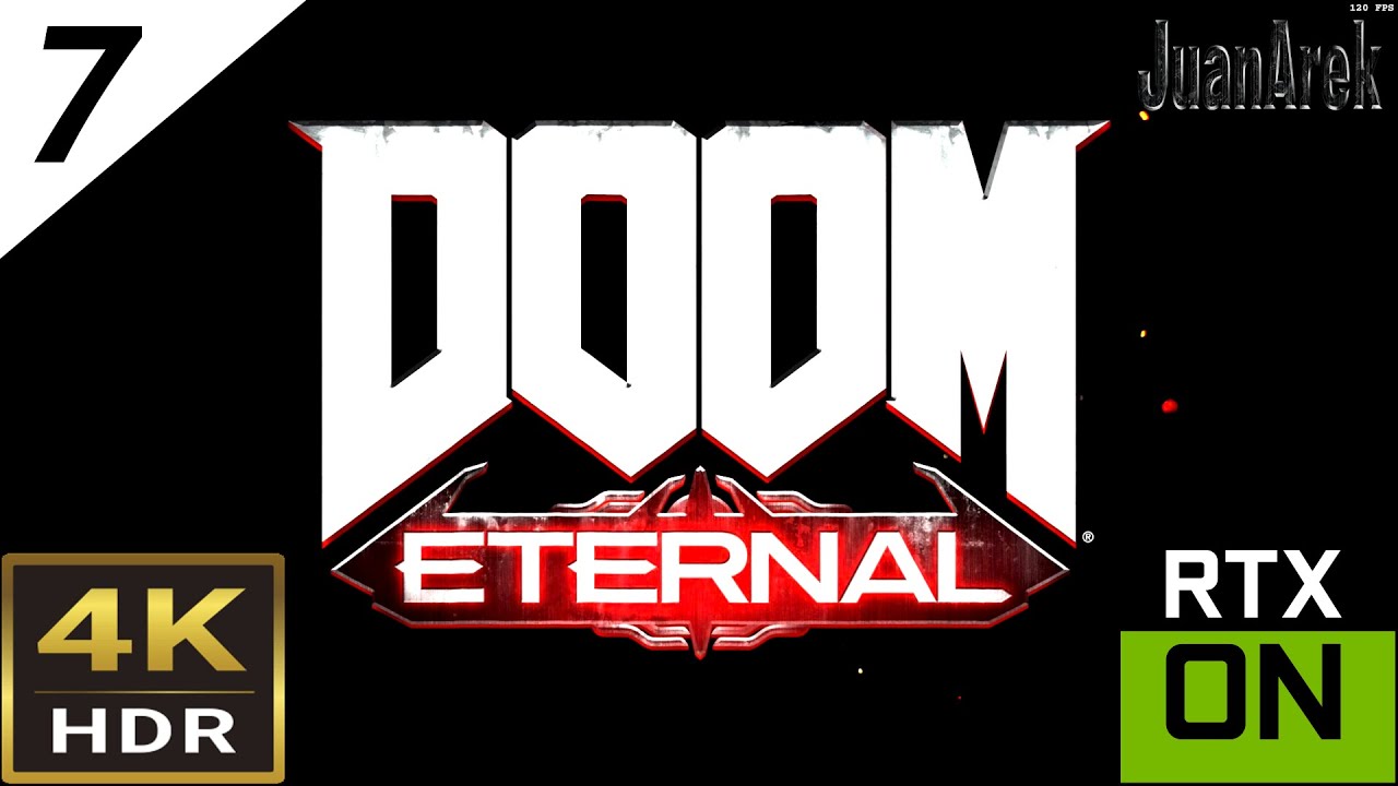 Doom Eternal - Mars Core - 4K HDR RT On 60 fps PC [No Commentary]