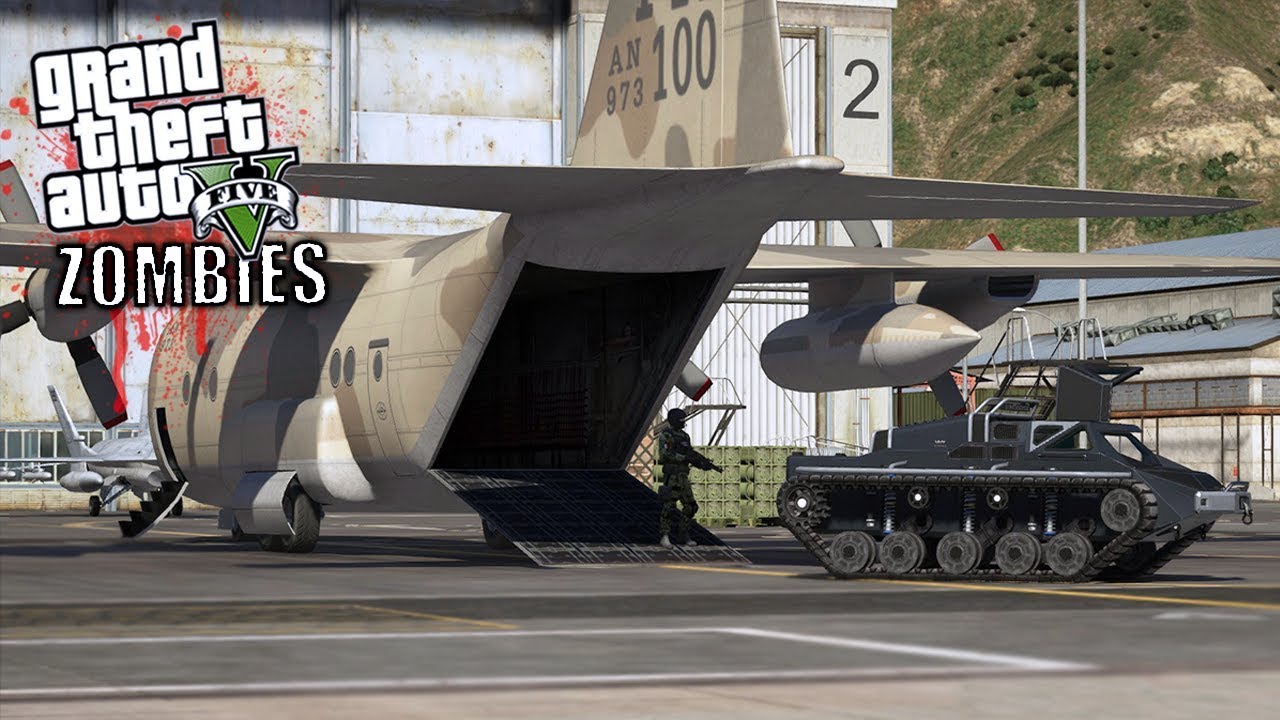 GTA 5|ZOMBIES VS MILITARES - EXPL0TA EL VIRUS #1|EdgarFtw
