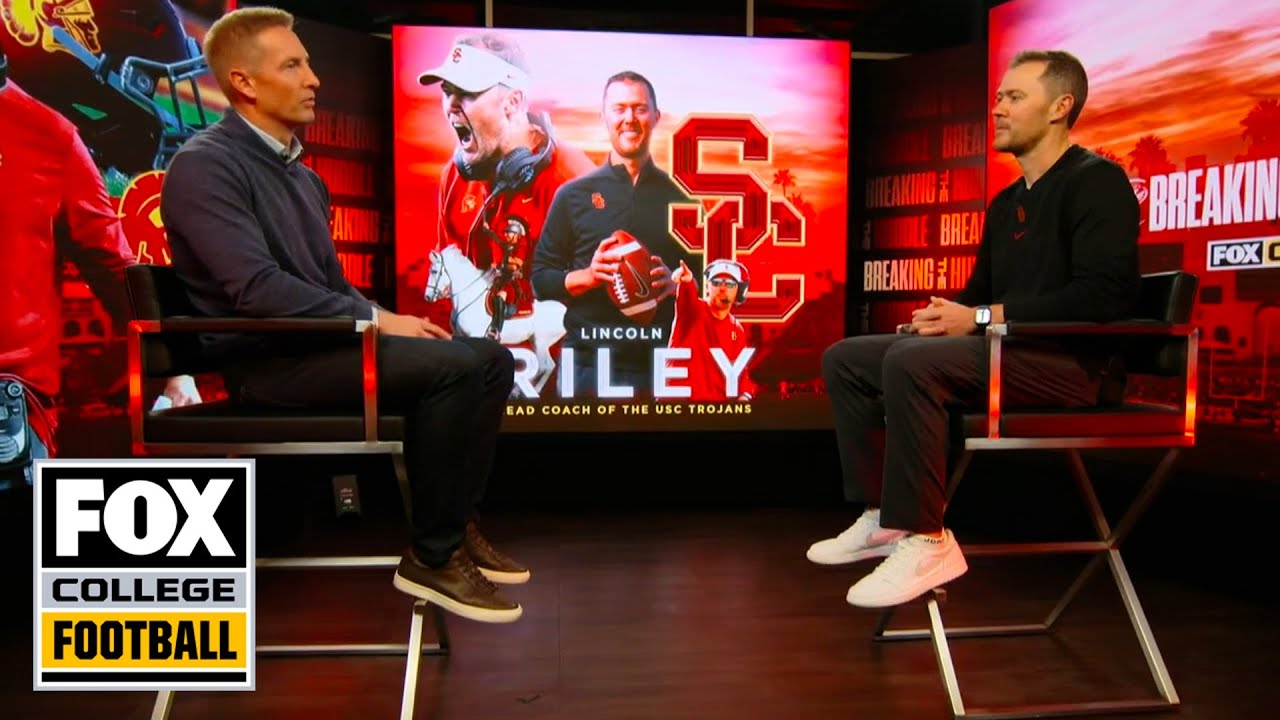 Lincoln Riley on the difficult decision to leave Oklahoma for USC | Breaking The Huddle | CFB on FOX