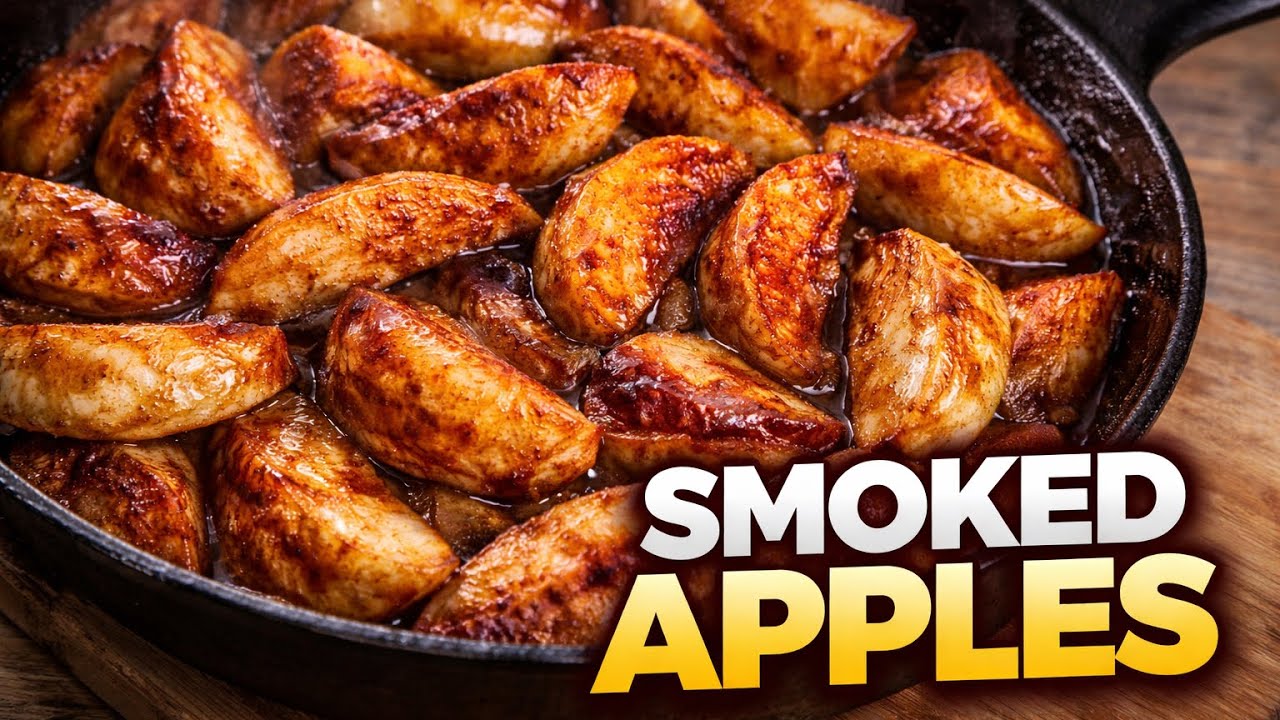 Perfect Cinnamon Apples Recipe - Smoked Cinnamon Apples