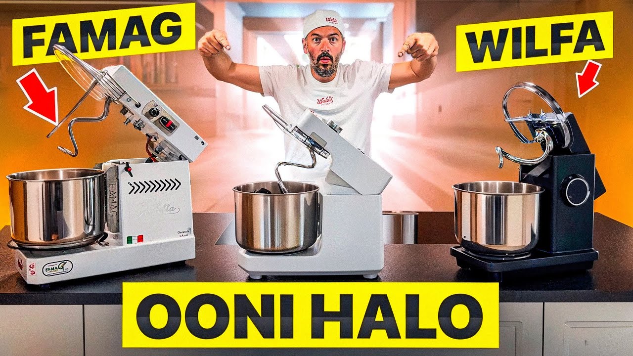 Die besten Spiralkneter im Vergleich – OONI HALO PRO gegen FAMAG & Wilfa!