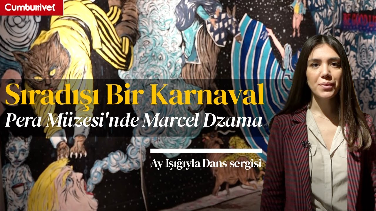 Sıradışı Bir Karnaval: Pera Müzesi'nde Marcel Dzama – Ay Işığıyla Dans sergisi