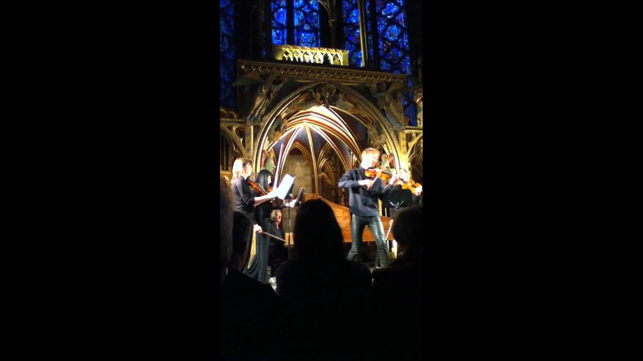 David Braccini - Portion of Vivaldi Four Seasons at St. Chapelle, Paris