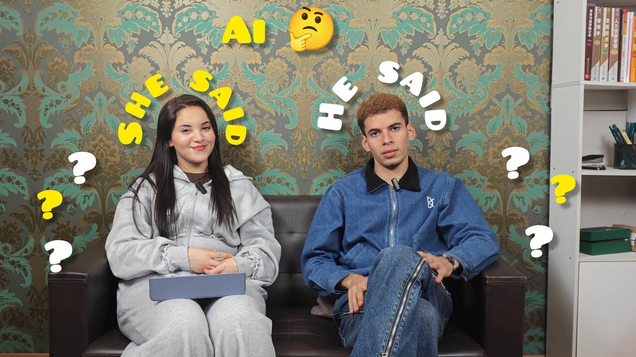 Episode 3: wach AI ki3awen u la kidamer      HE SAID🌚 SHE SAID🌝