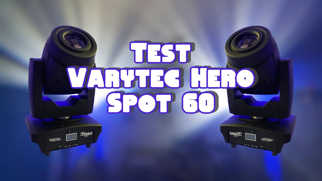 Varytec Hero spot 60 Test