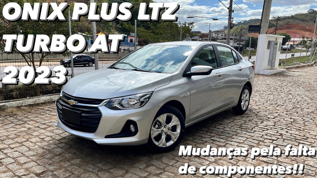 Chevrolet Onix Plus LTZ AT 2023 - Quais Mudanças ocorreram pela falta de componentes?! (4K HDR)