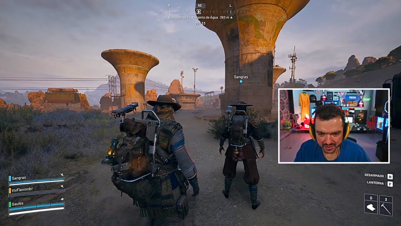 GAULES, FLAVIN E SANGRAS JOGANDO ARC RAIDERS (28/11/25) #3