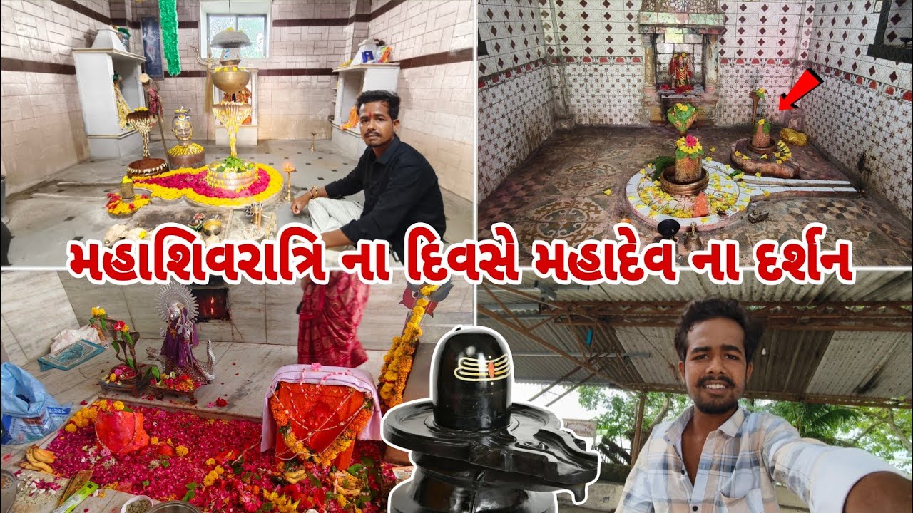 મહાશિવરાત્રિ ના દિવસે મહાદેવ ના દર્શન | #mahashivratri#vlog#gujarati#gujarat#villagelife #temple 