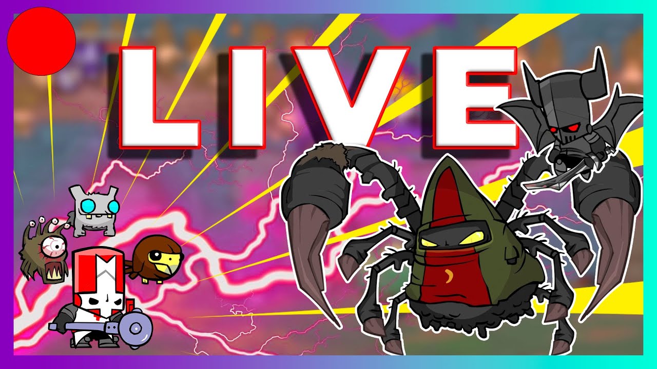 🔴LIVE - Zerando Castle Crashers e Vencendo Arenas