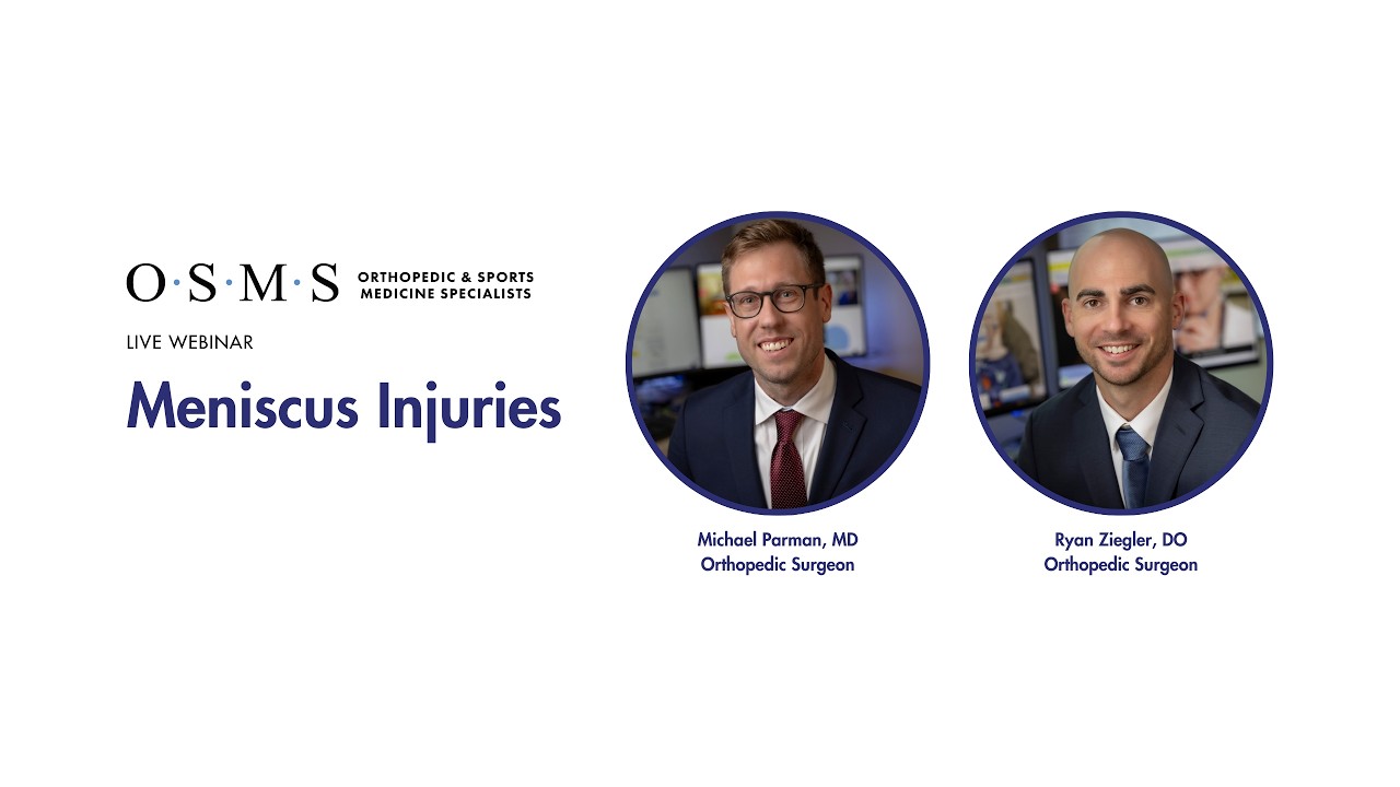 Meniscus Injuries Webinar
