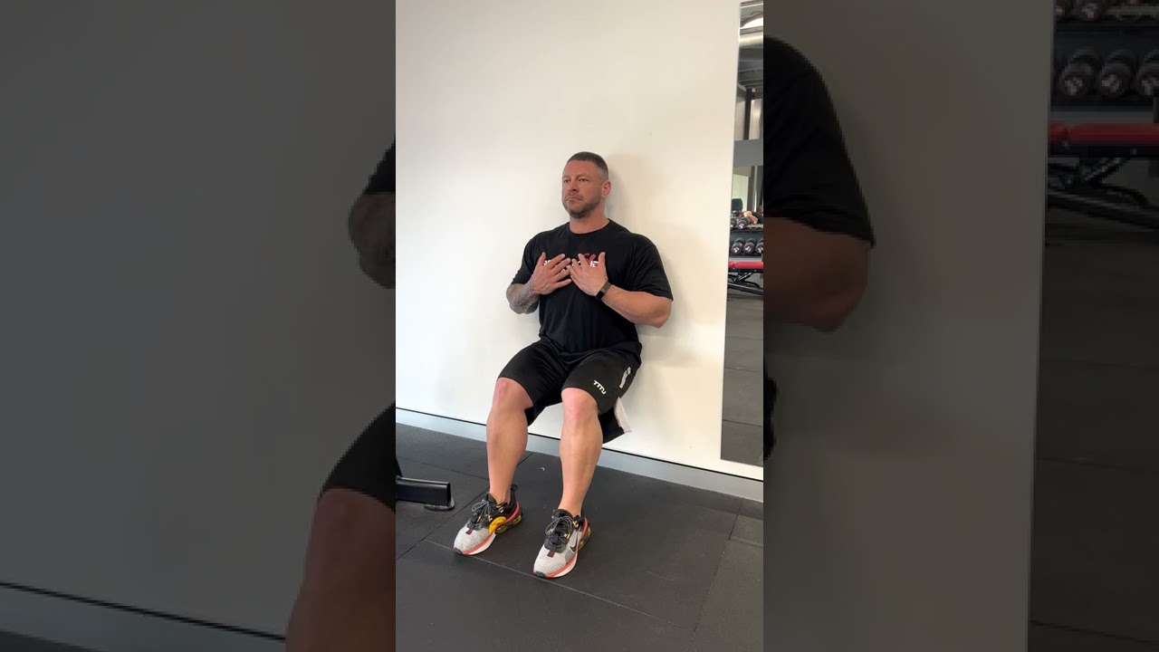 Wall Sit for Stronger Legs Over 40 Knee Friendly Lower Body Strength