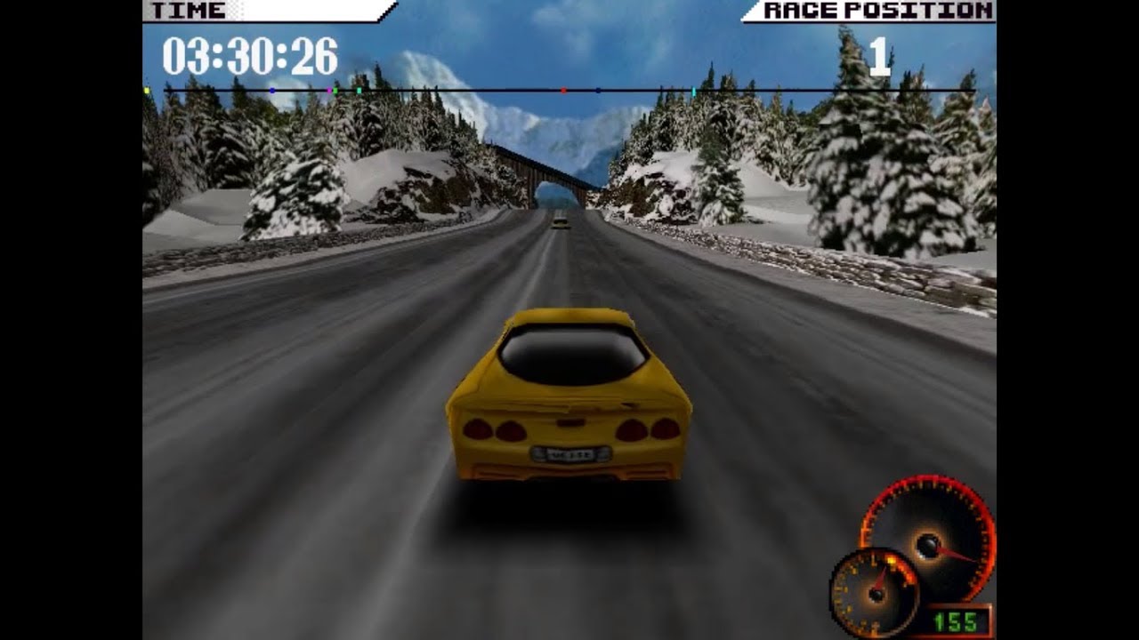 Test Drive 4 (1997) PC Playthrough - Challenge Cup