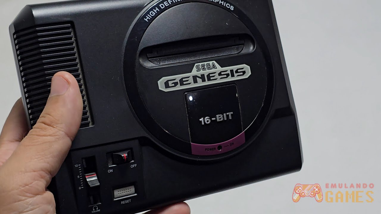 Sega Genesis Mini - Mega Drive Mini MK-16000 (40 jogos - HDMI - 2 controles) Reboxing e Testes