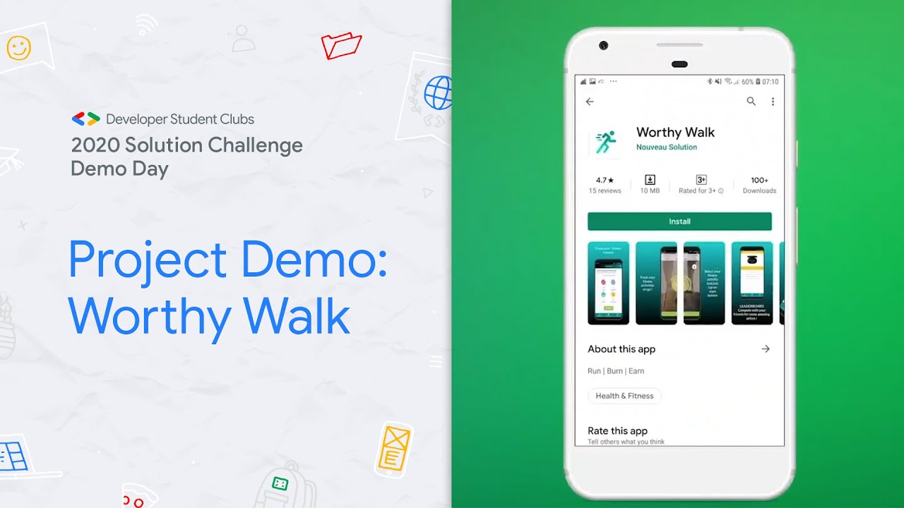 Solution Challenge Demo Day 2020 Project: Worthy Walk