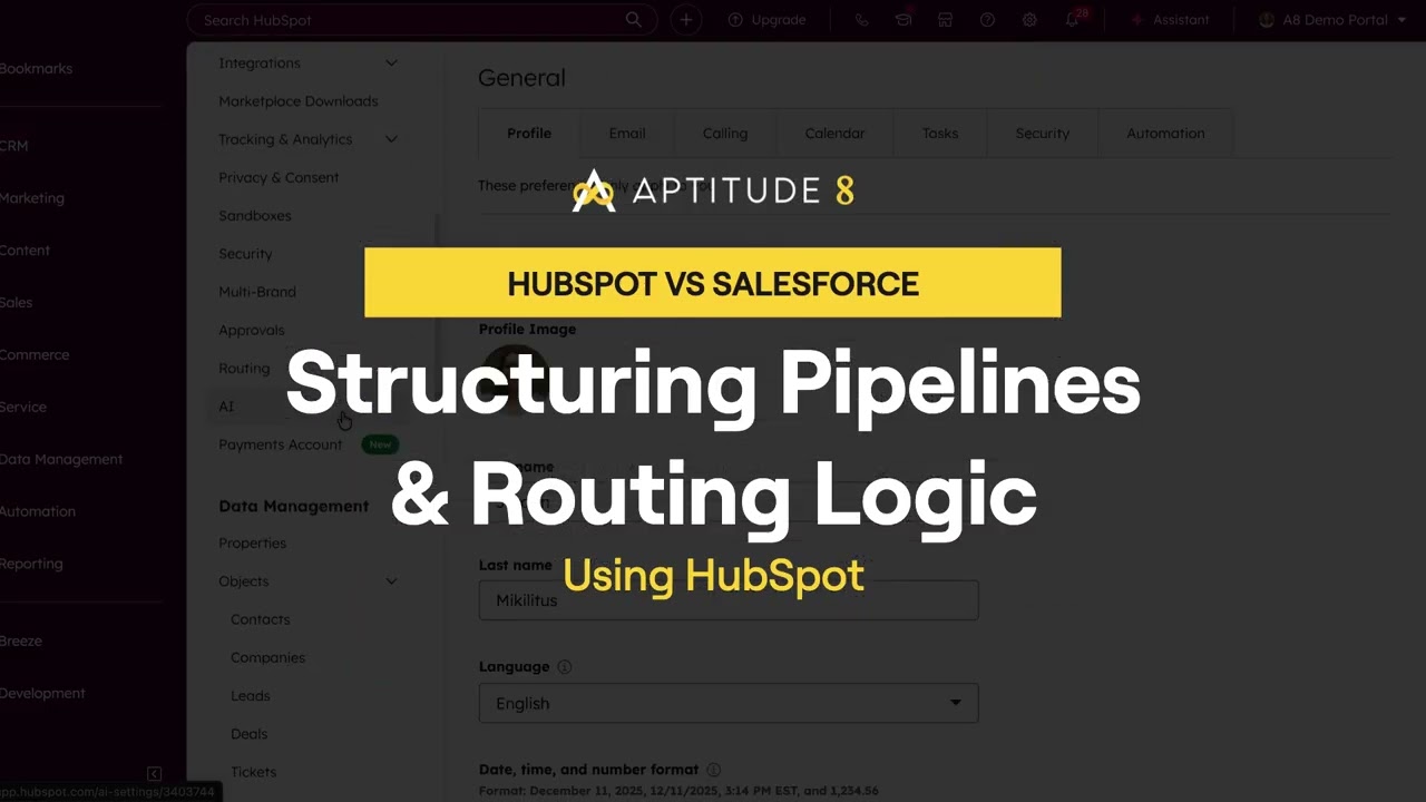 HubSpot vs Salesforce Pipelines & Lead Routing at Scale