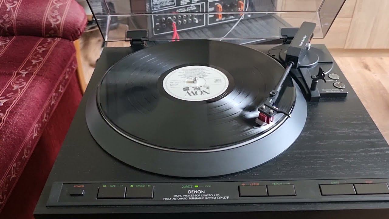 Denon dp-37f & denon dl 110 mc made in Japan 1987