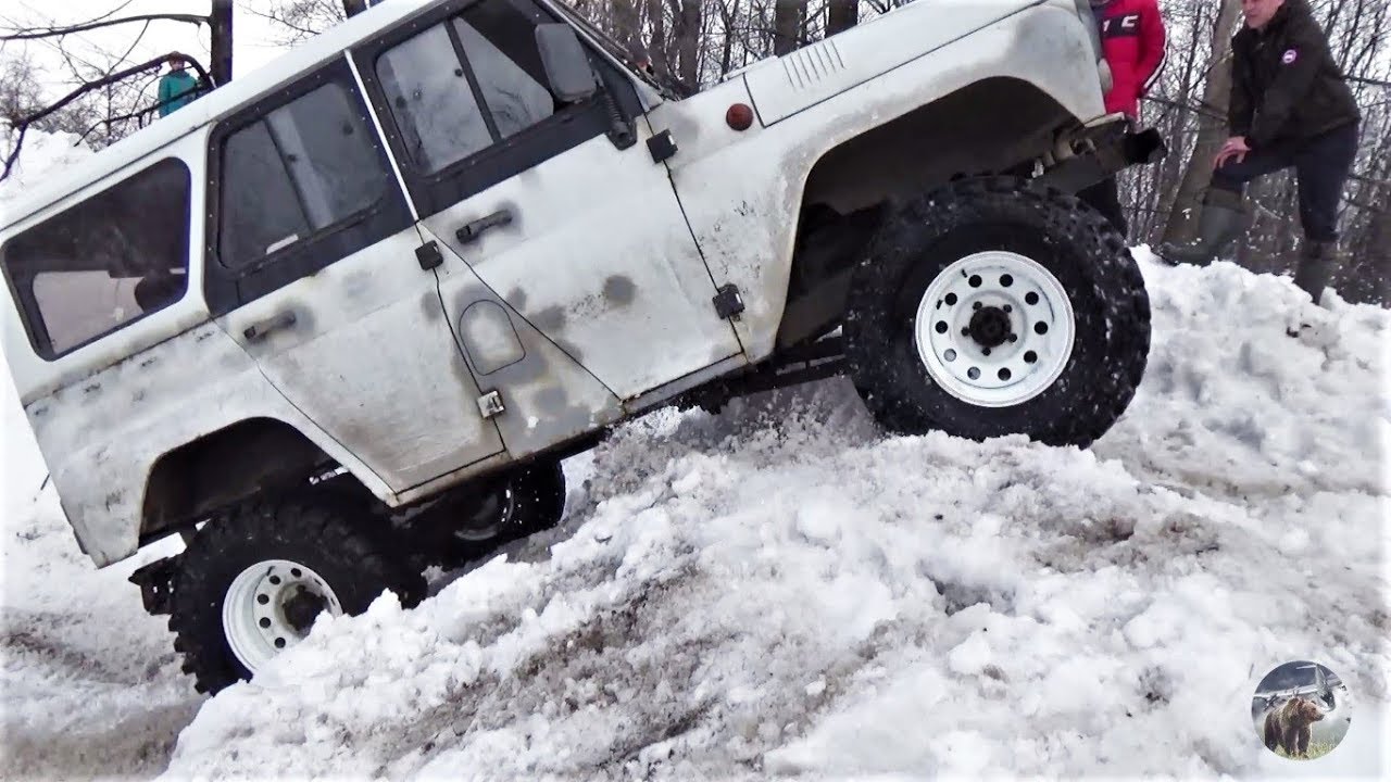 УАЗ тоже может!!! Нивы УАЗы Great Wall Safe по снегу