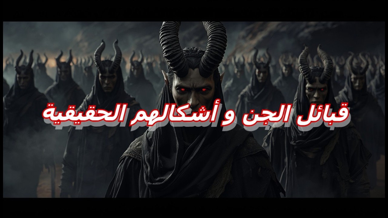 قبائل الجن وأسماؤهم السرية… لن تُصدّق أشكالهم!