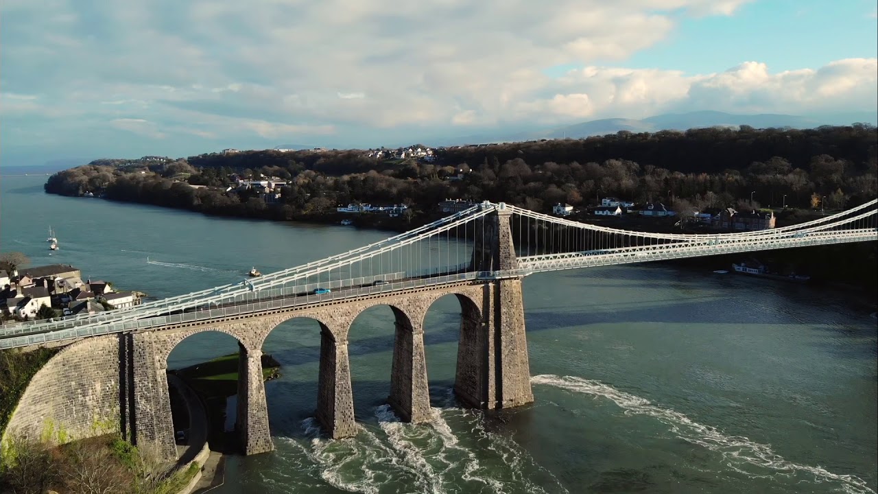 North wales drone footage DJI Mavic Air