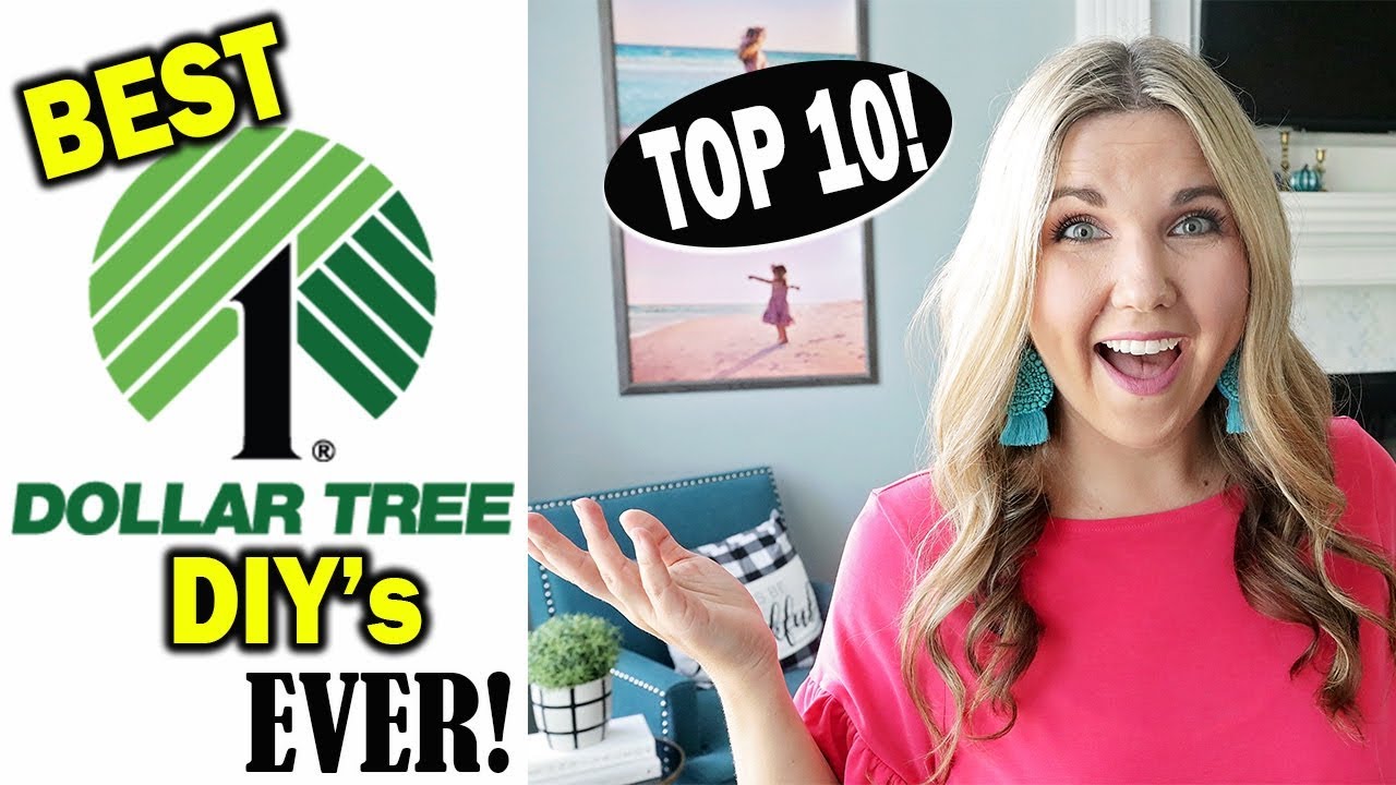 My Top 10 Dollar Tree DIY's of all TIME 💰 Best Dollar Tree DIY's EVER!