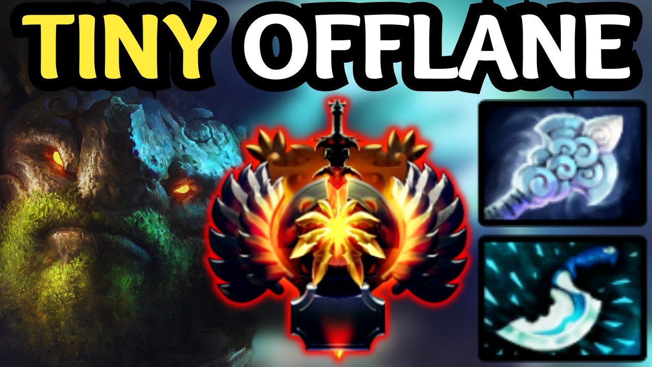 🔥 TINY Offlane Is Broken — Avalanche + Toss Madness 🔥 Dota 2 Offlane