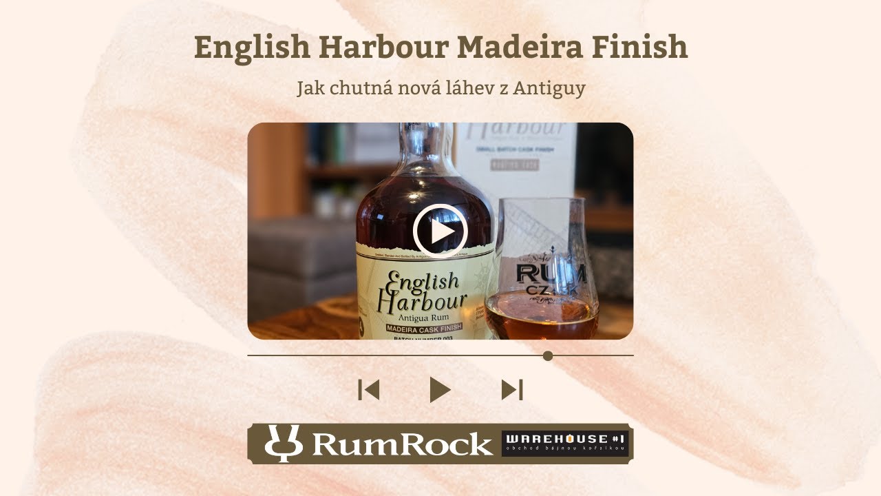 English Harbour Madeira Finish - on-line ochutn&aacute;vka | First Drops | RumRock