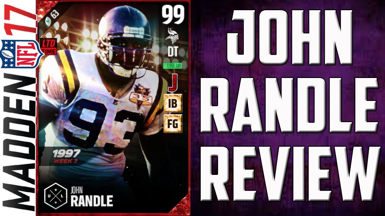 How Good is Boss UL 99 John Randle? MUT 17 Card Review