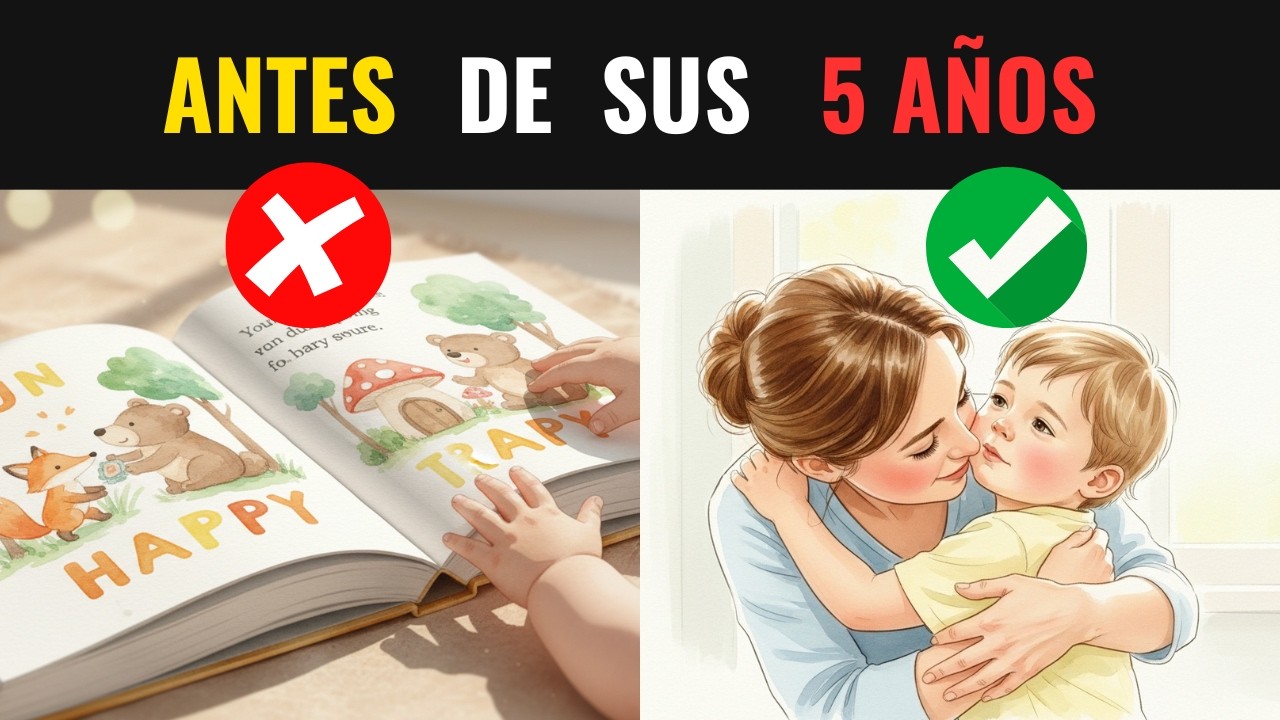Lo que TU HIJO necesita ANTES de los 5 AÑOS (Haz ESTO para un CEREBRO BRILLANTE)