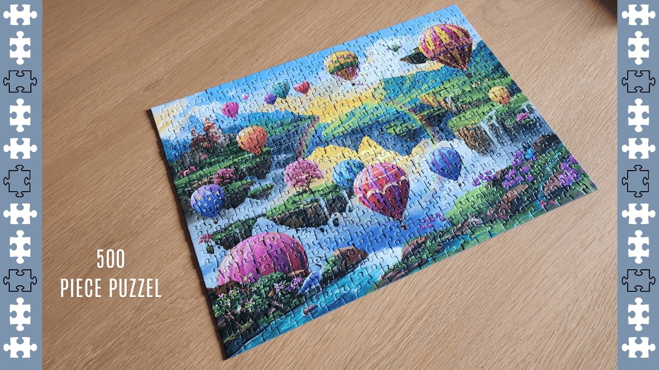 Air Balloon Valley 500 Teile – Ravensburger Puzzle