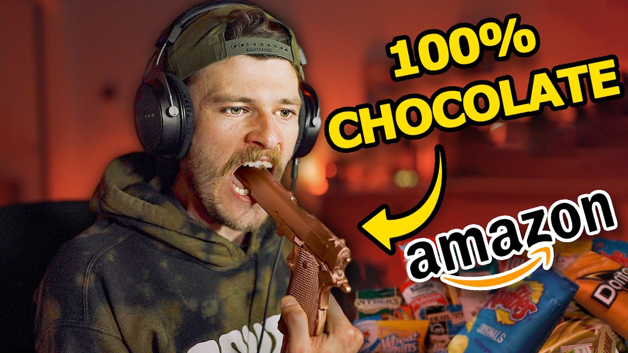I Bought the Most INSANE Snacks On Amazon