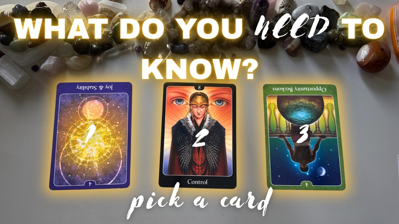 What Do You NEED To KNOW About This Situation or Connection? ✨