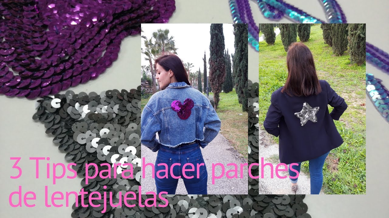 DYC Tips como hacer parches para la ropa de lentejuelas fáciles