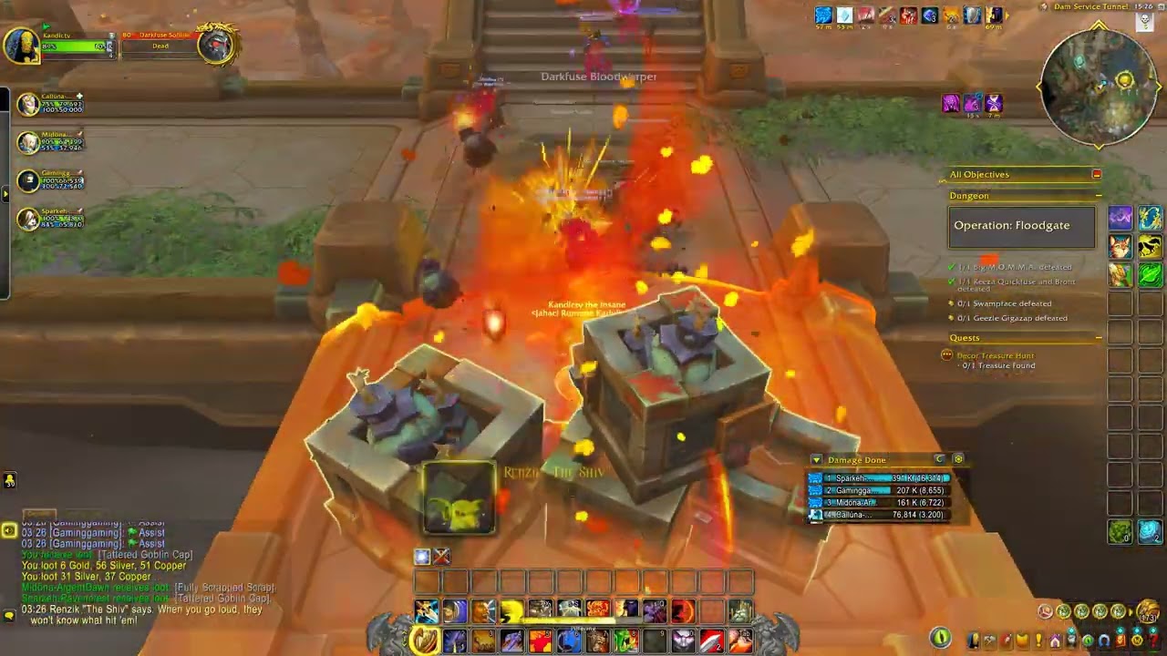 Tanking Operation Floodgate