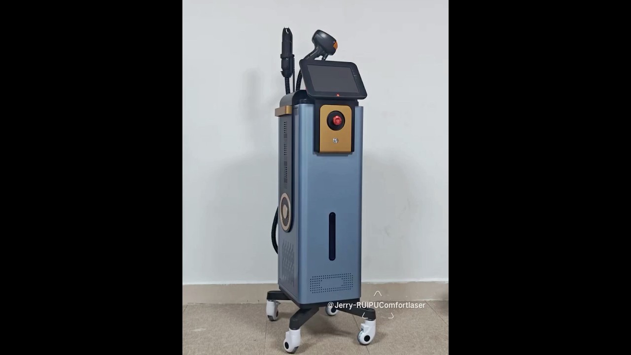 🍡RUIPU-Hot selling stable quality diode+picosecond laser hair and tattoo removal beauty machine