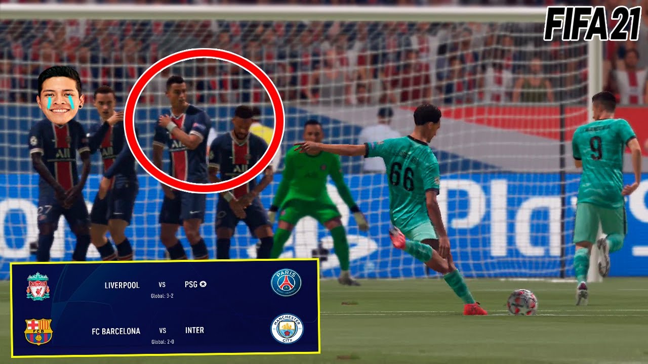 ME METEN GOL DE TIRO LIBRE y PIERDO en CHAMPIONS 😱 MODO CARRERA