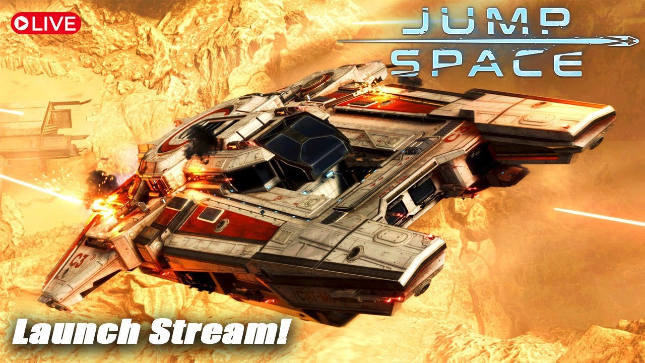 AMAZING NEW SPACE GAME JUST RELEASED | JumpSpace Early Access | Multiplayer | Live